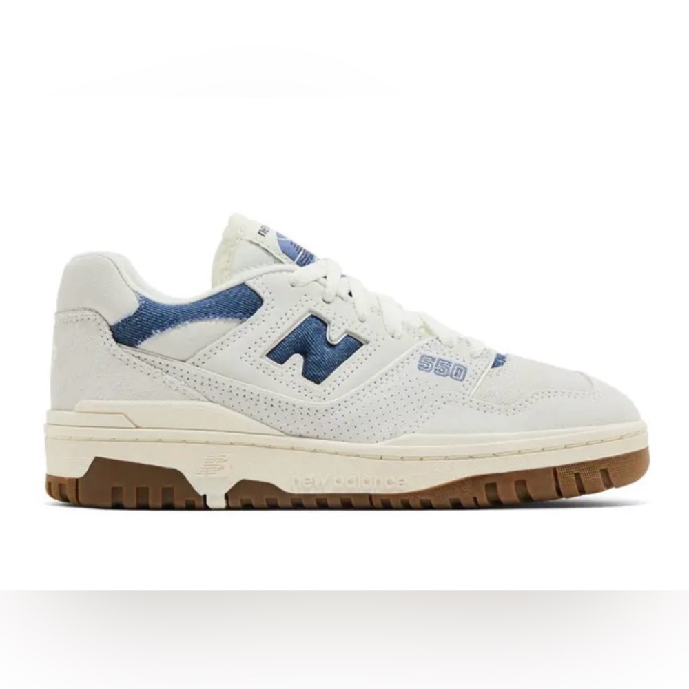 New Balance Wmns Suede 550 Denim Pack - Reflection Size 6.5